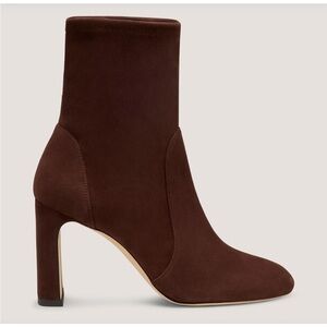 Stuart WEITZMAN NEW YORK
BABETTE SOCK BOOTIE 85
$650 siz 9.5 
Color:Walnut Brown